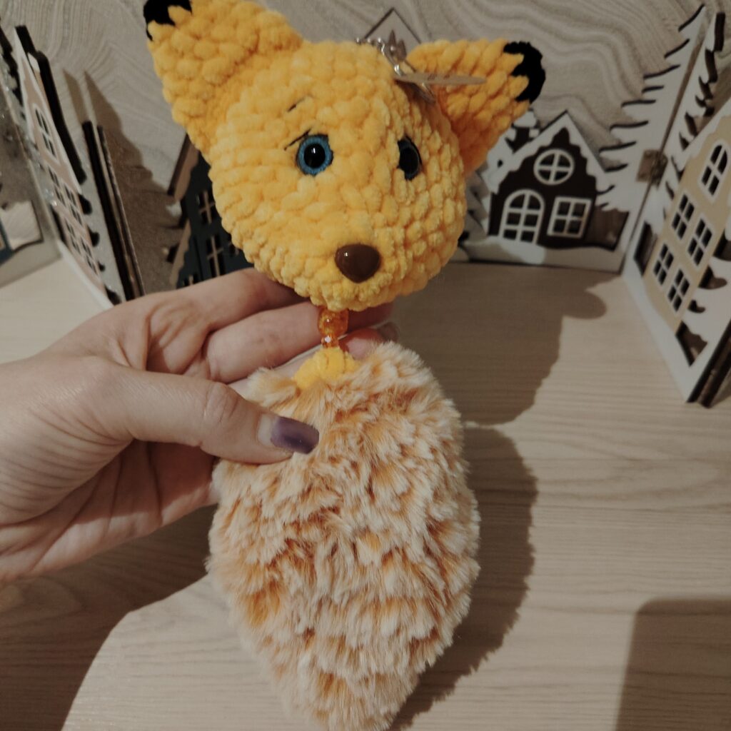 Лис Фыр подвес на сумку
