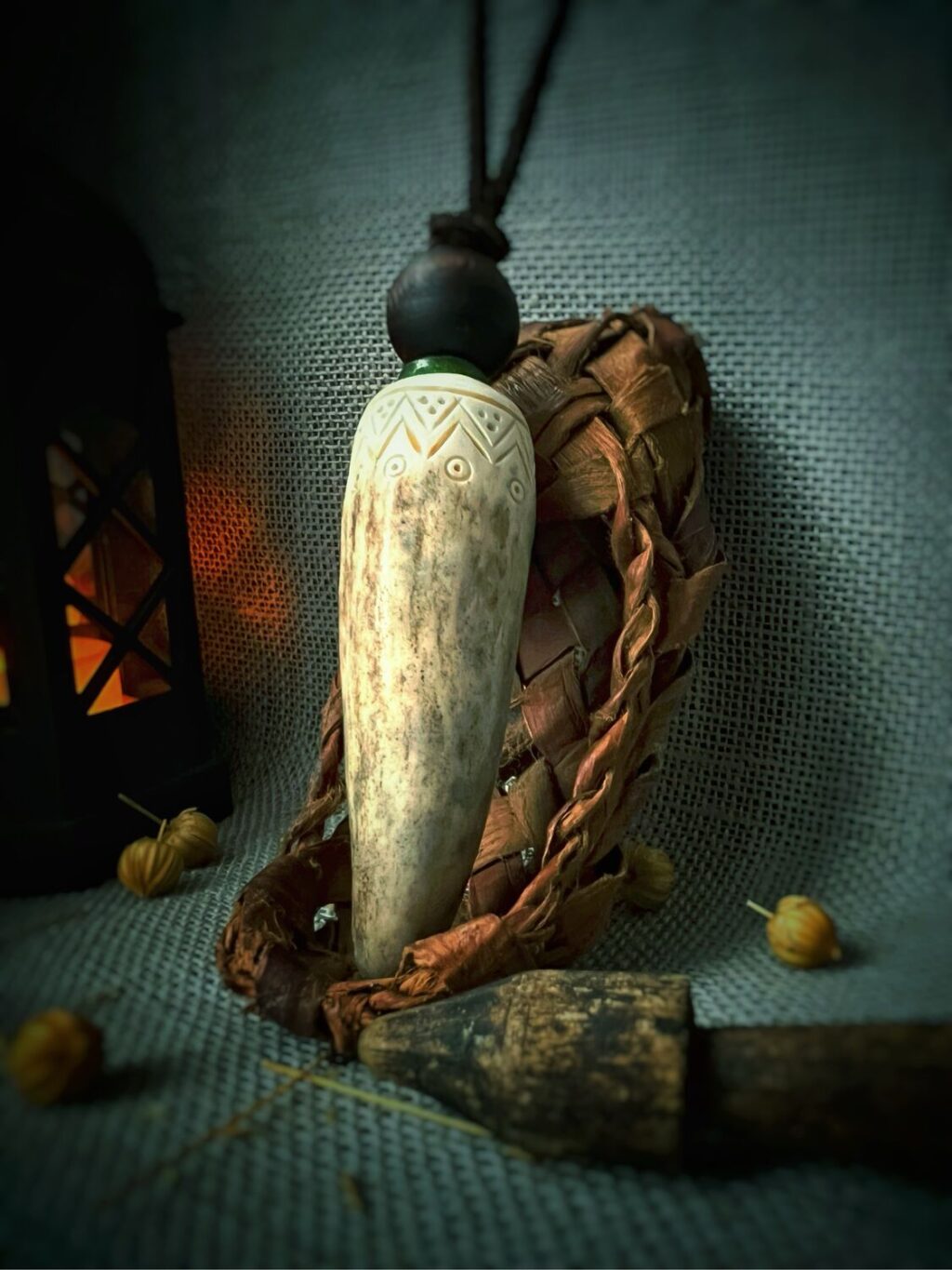 Кулон «Эльг» (рог лося)