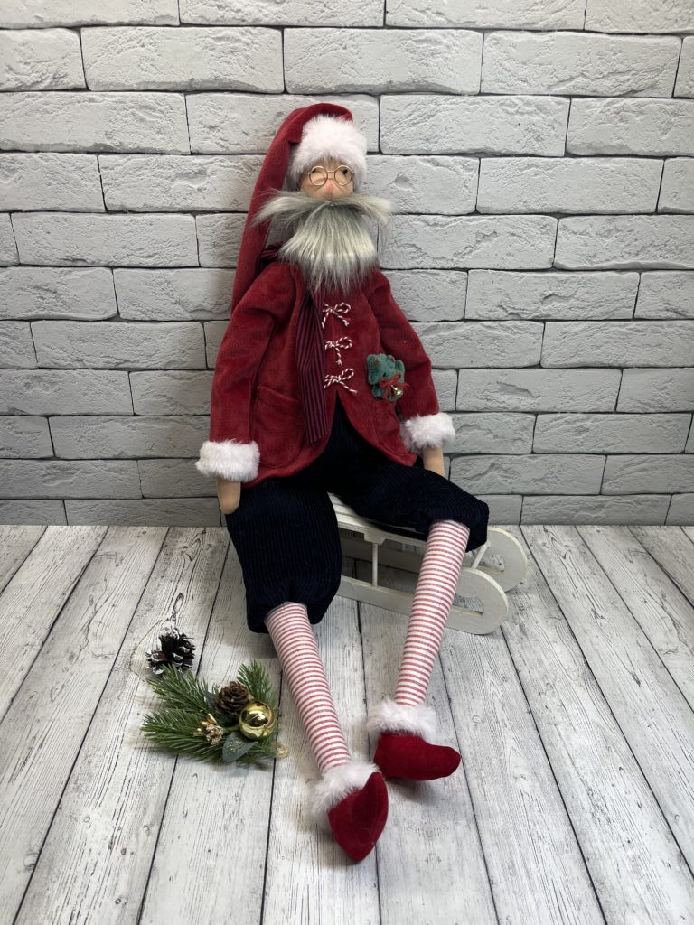 Santa Claus тильда, 63 см