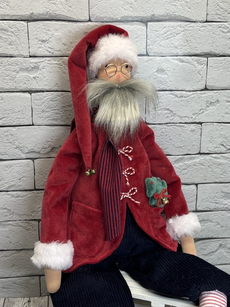 Santa Claus тильда, 63 см