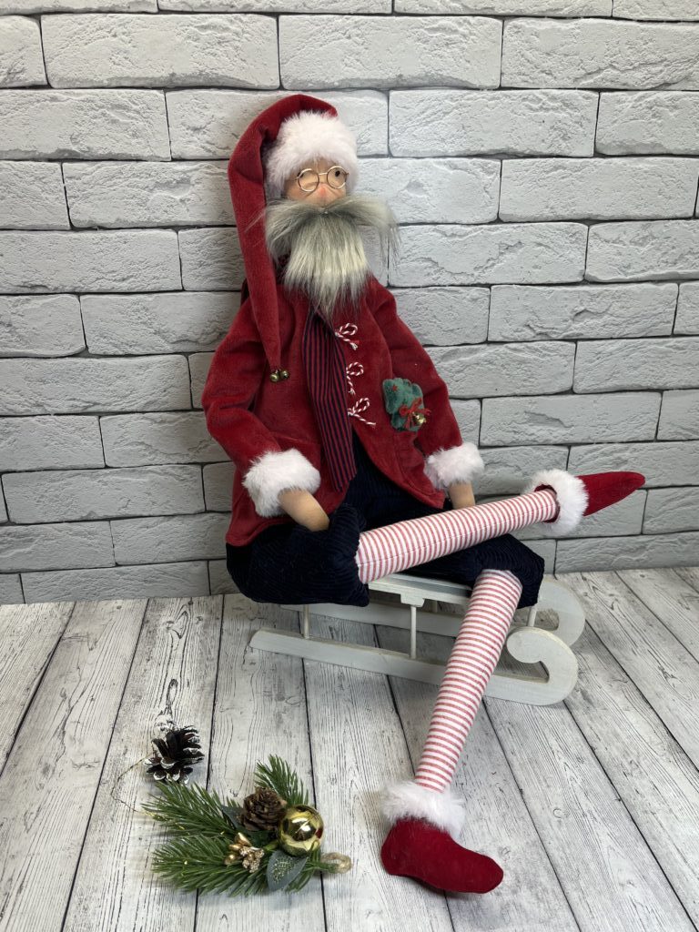 Santa Claus тильда, 63 см
