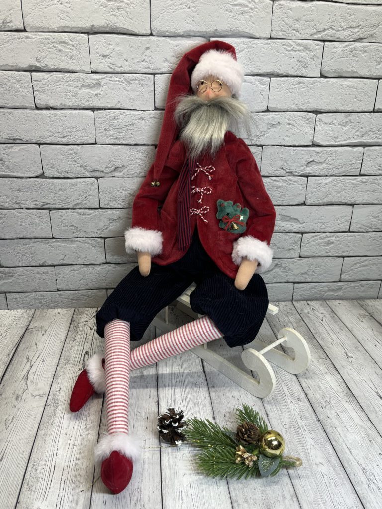 Santa Claus тильда, 63 см