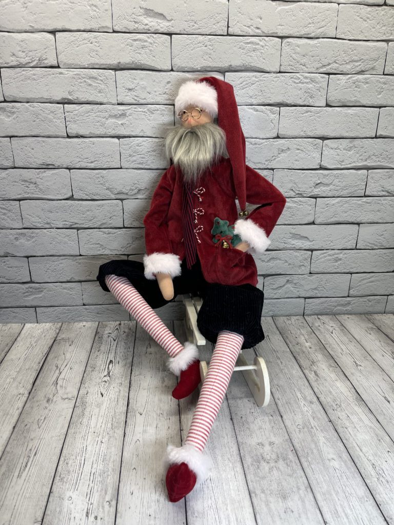 Santa Claus тильда, 63 см