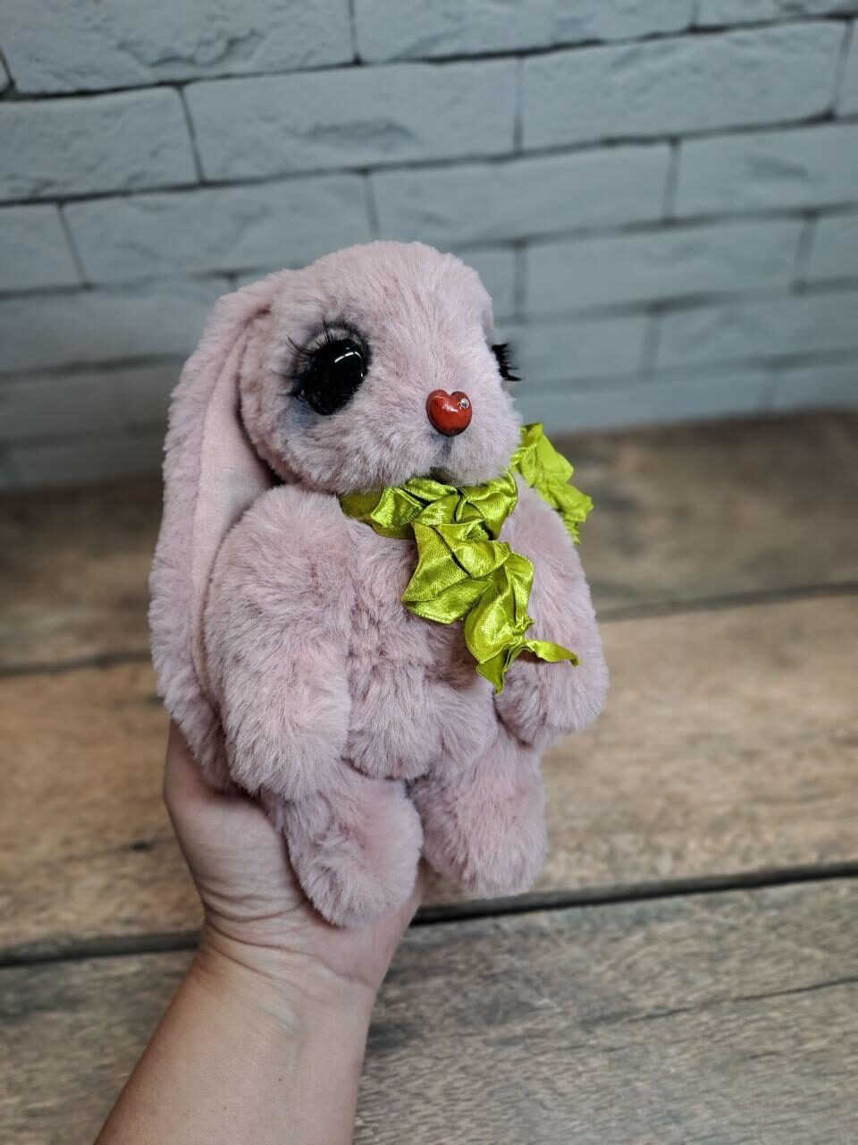 Интерьерная игрушка Зайчик 19 см, см