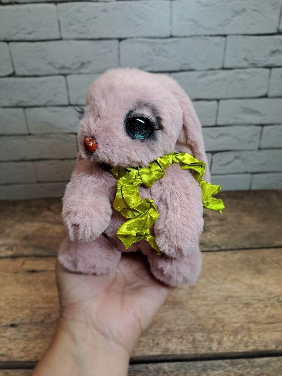 Интерьерная игрушка Зайчик 19 см, см