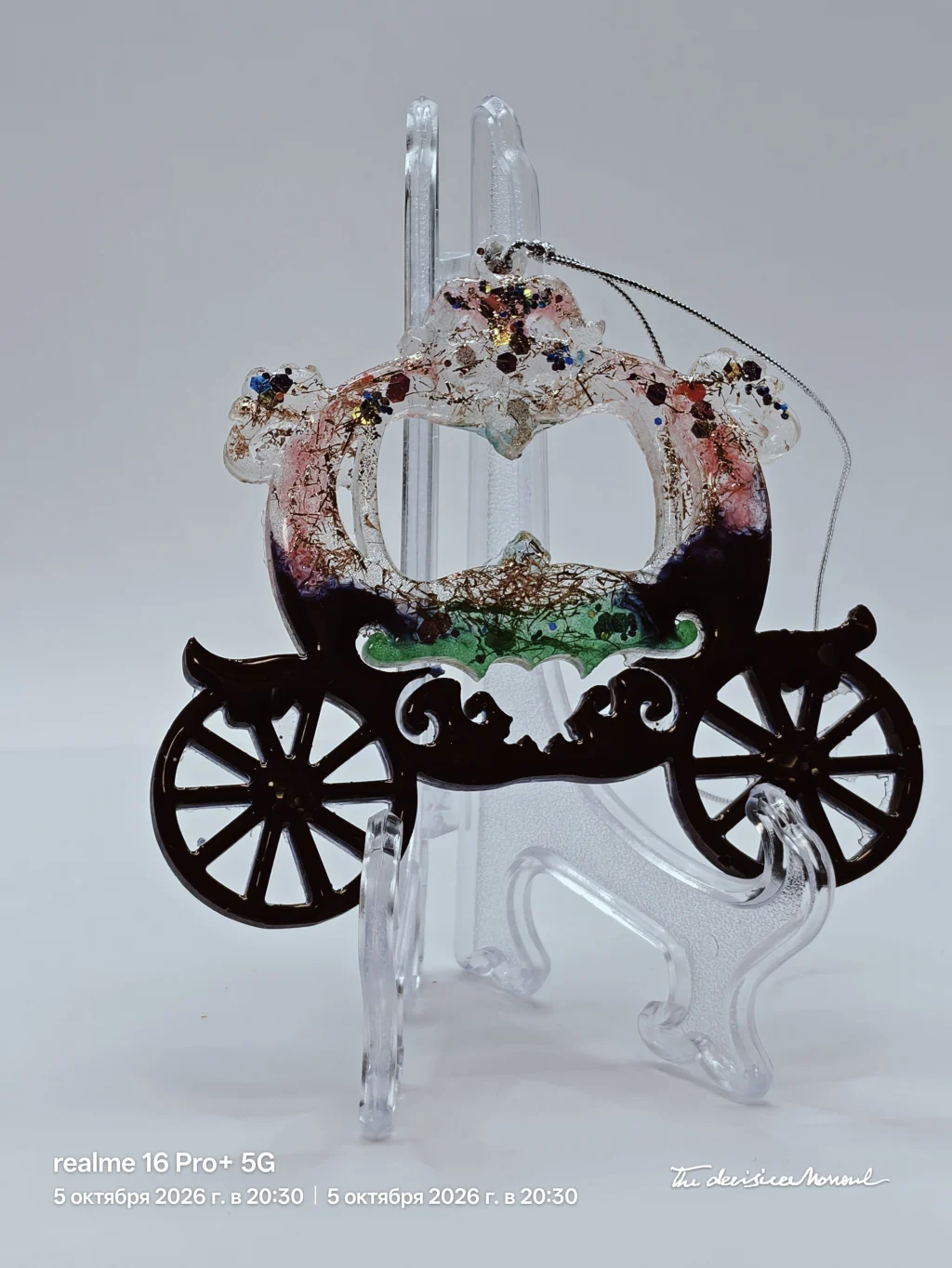 Ёлочная игрушка «Карета Золушки»