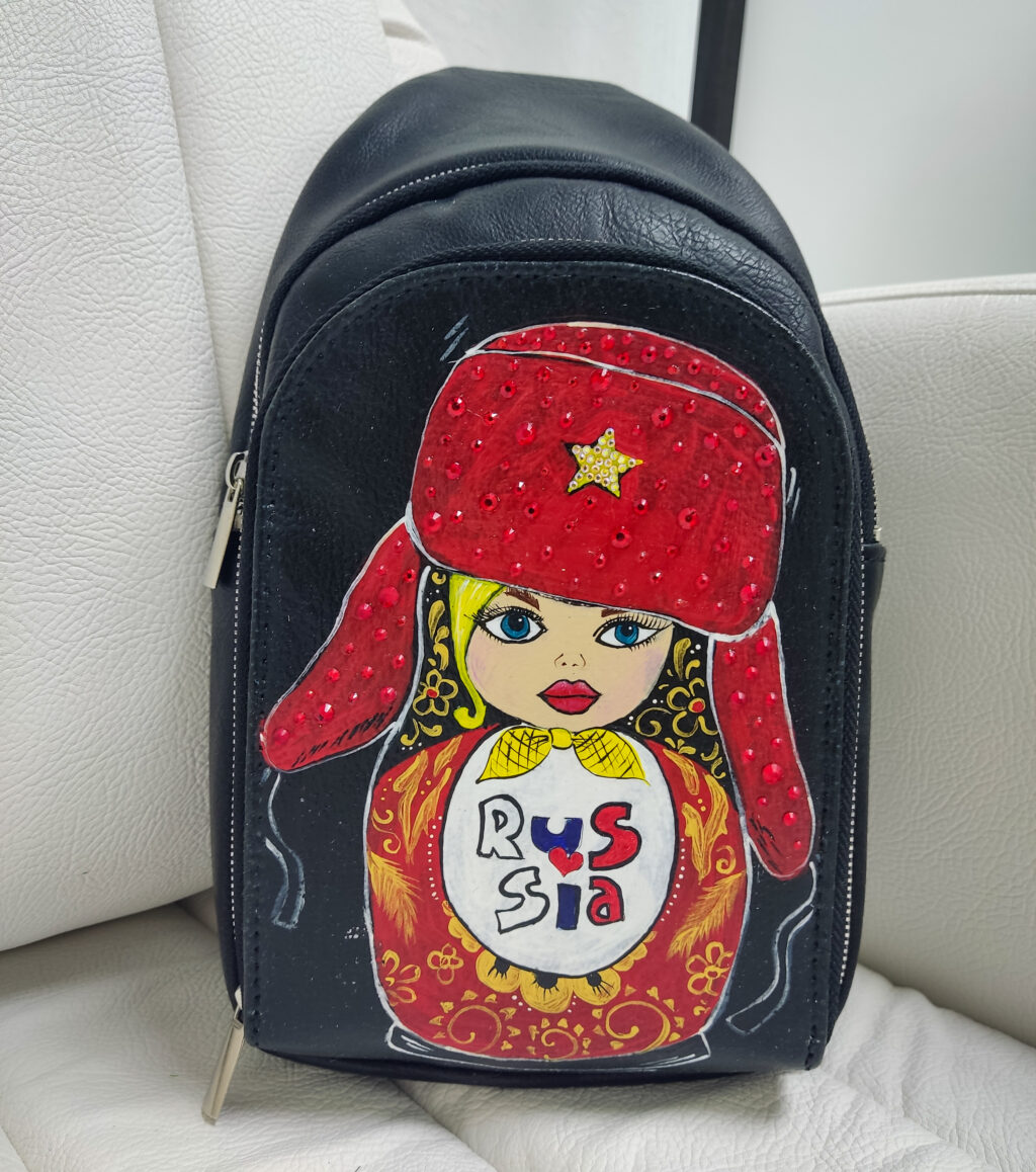 Мини рюкзак через плечо