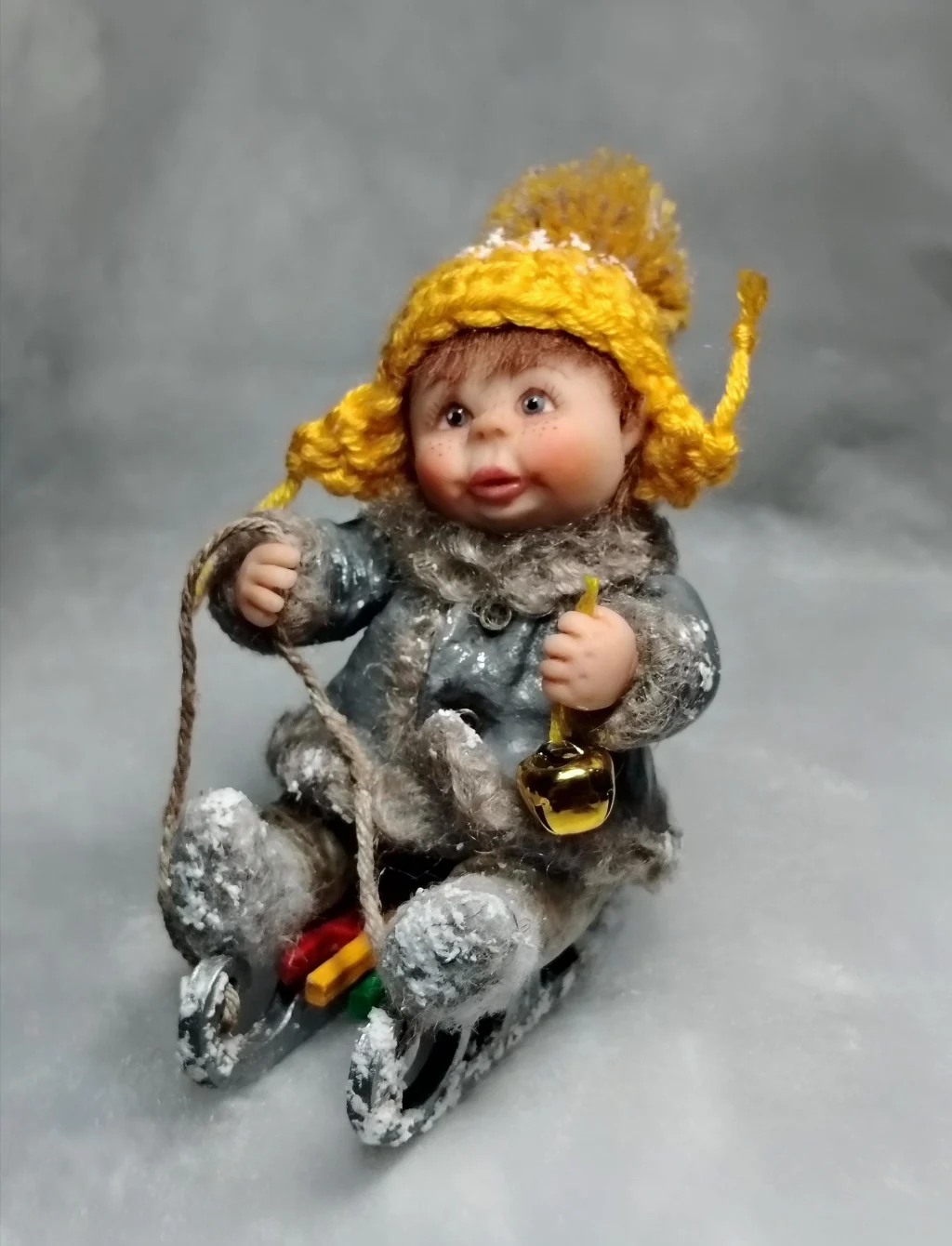 Ватные ёлочные игрушки