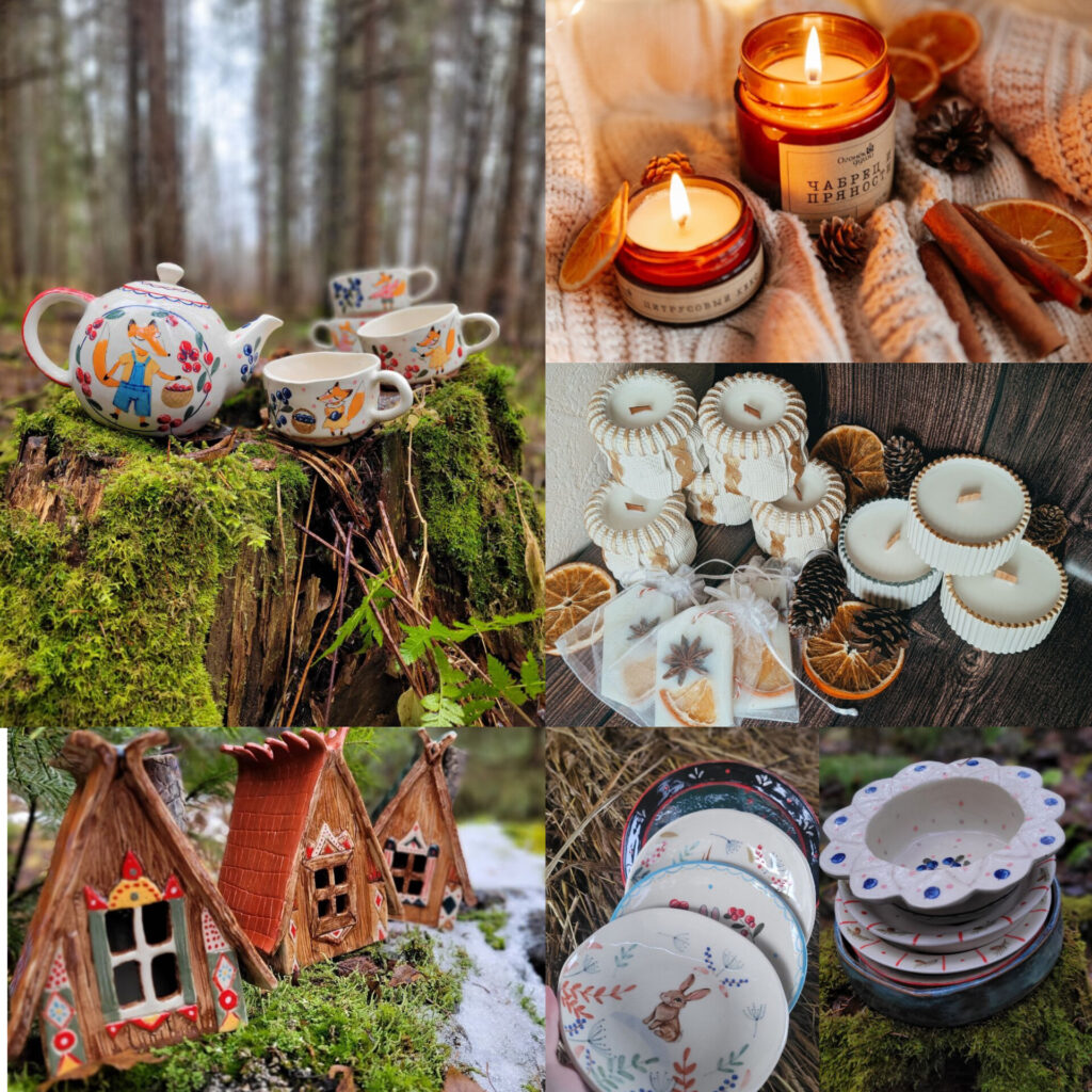 Баннер магазина Волшебный Дом ✨ (керамика, свечи, декор)