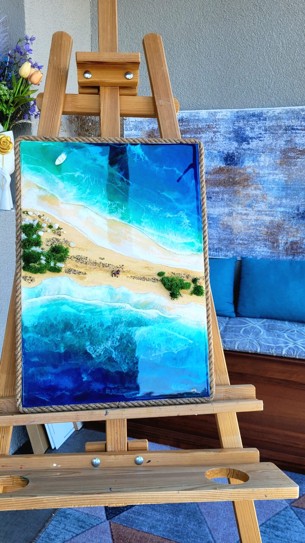 Картина «Малая коса» 50*35см из смолы
