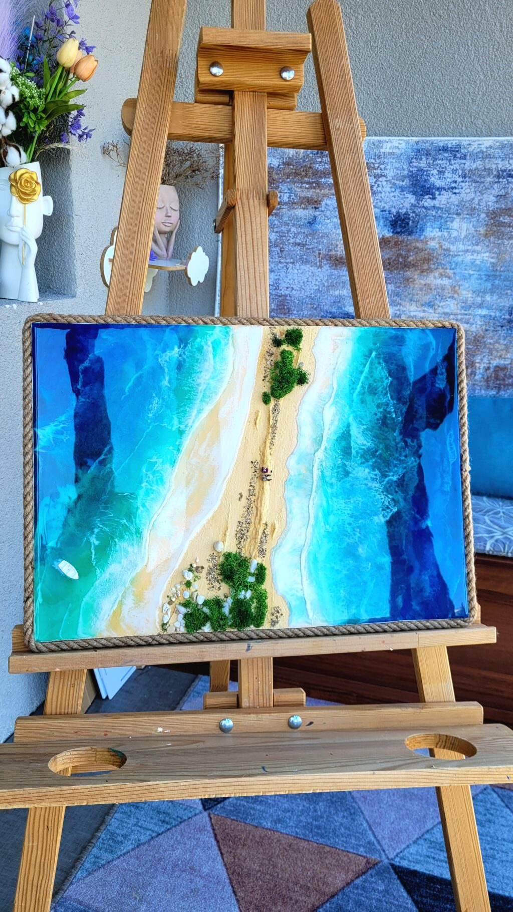 Картина «Малая коса» 50*35см из смолы