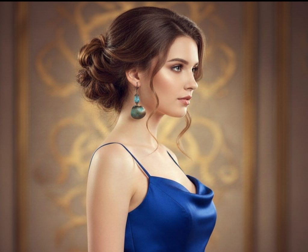 серьги Нежность