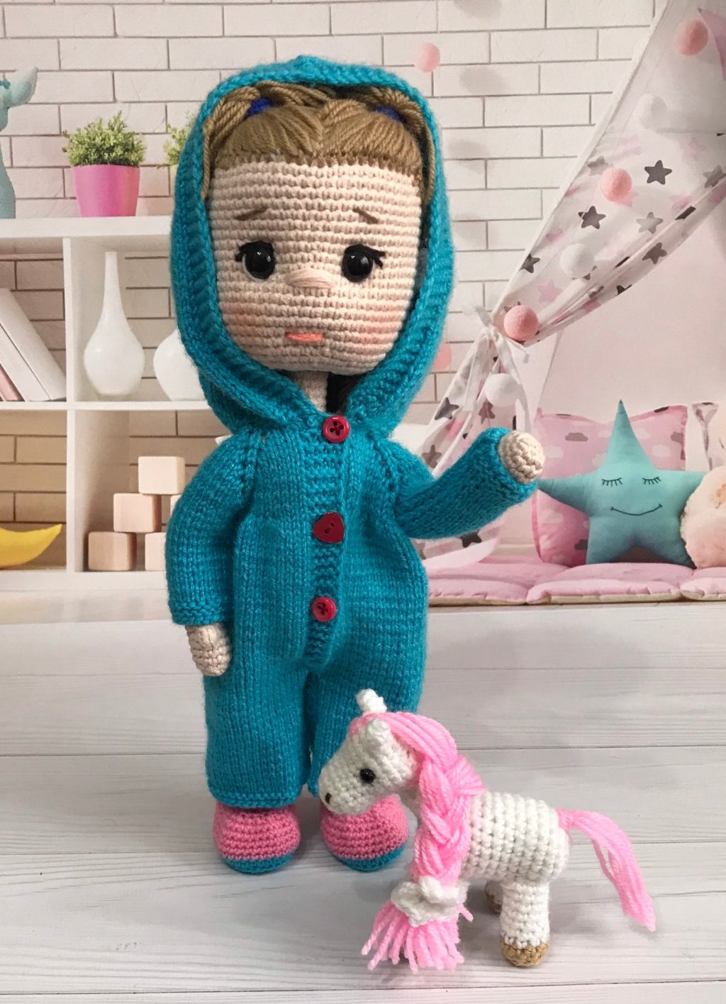 Кукла интерьерная ручной работы.