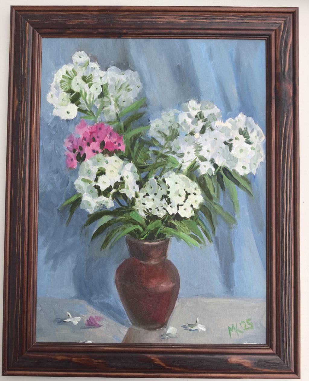 Картина маслом «Флоксы»