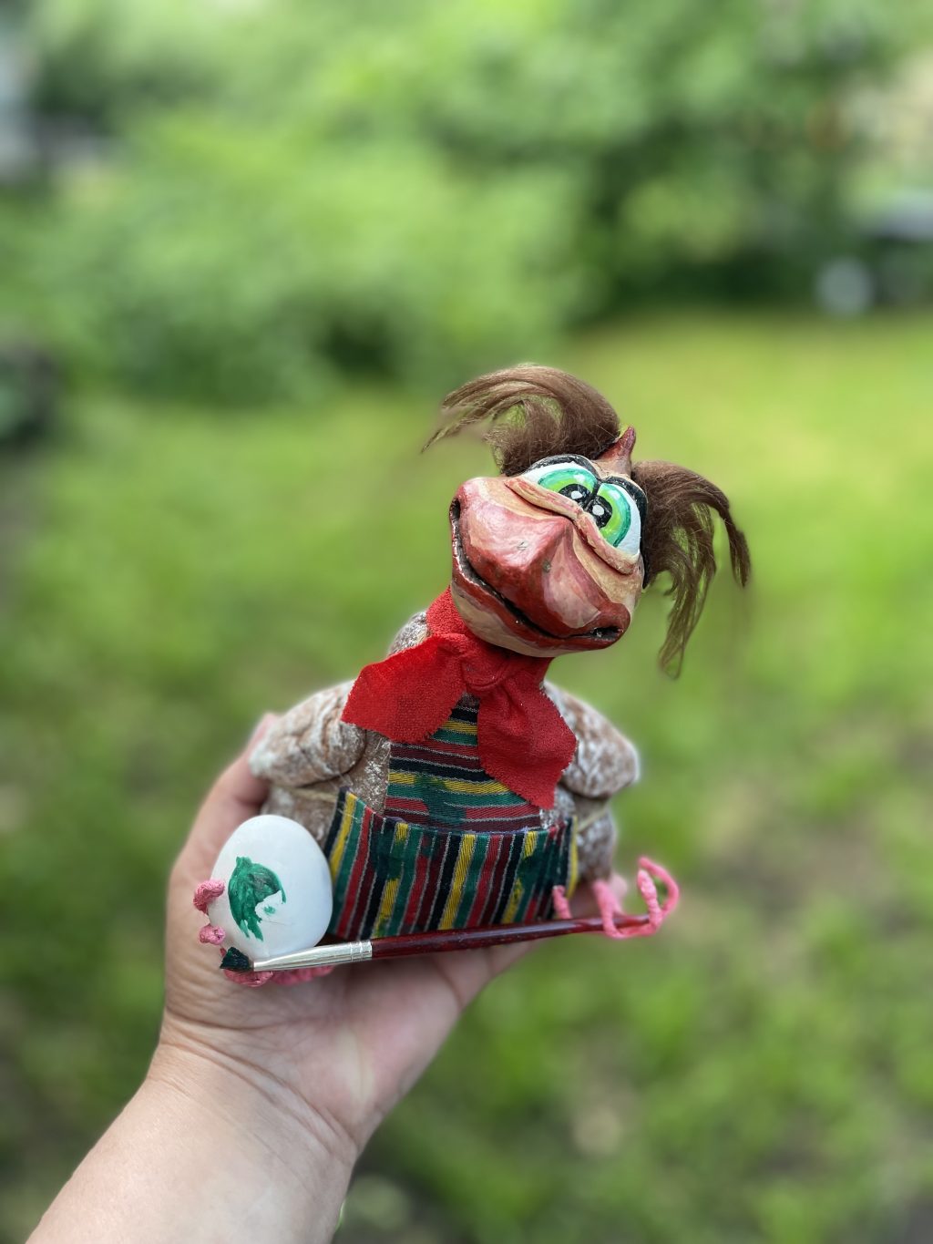 Петушок художник