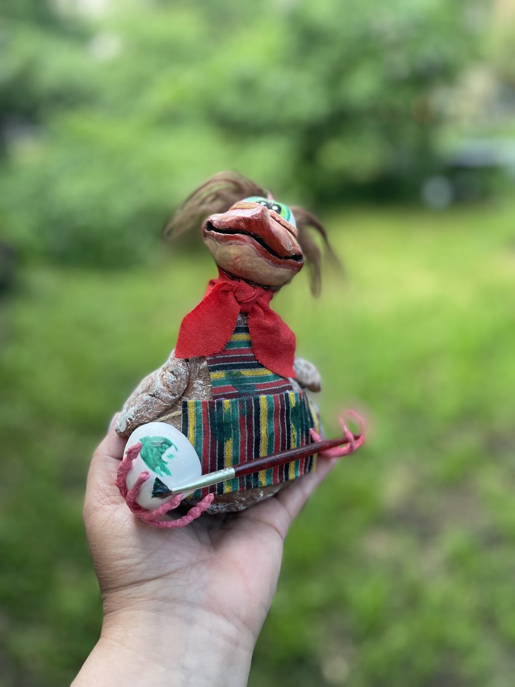 Петушок художник