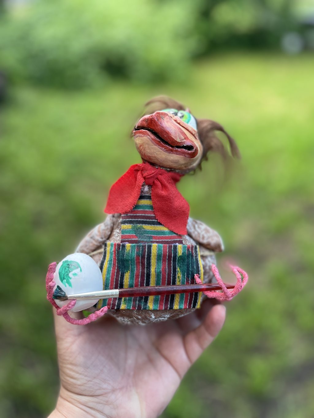 Петушок художник