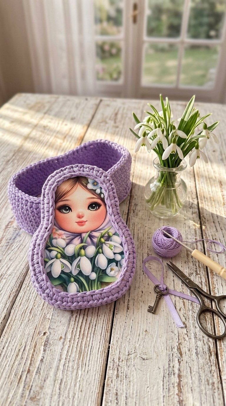 Шкатулка «Матрешка»