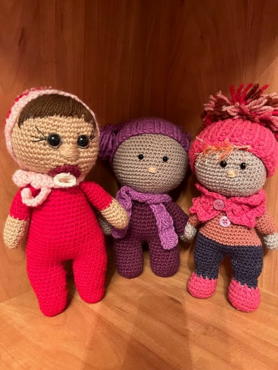 Игрушки из хлопковых ниток