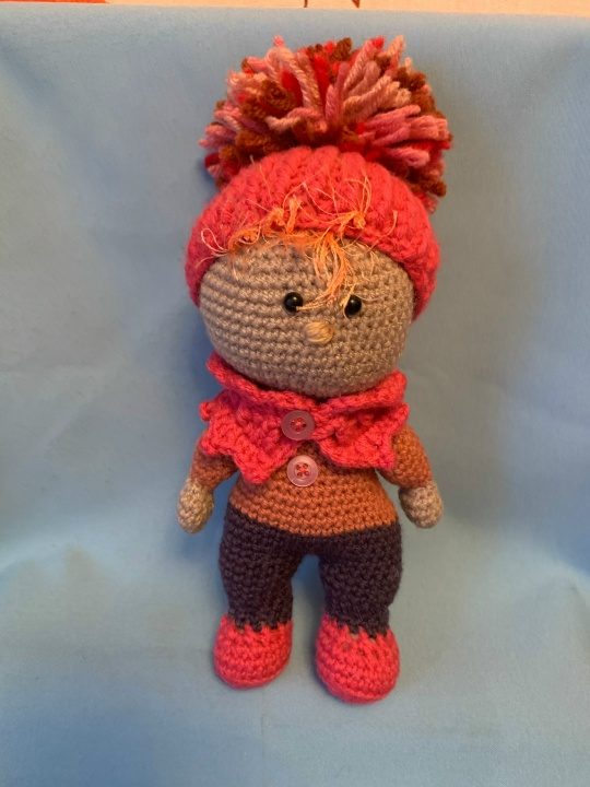 Игрушки из хлопковых ниток