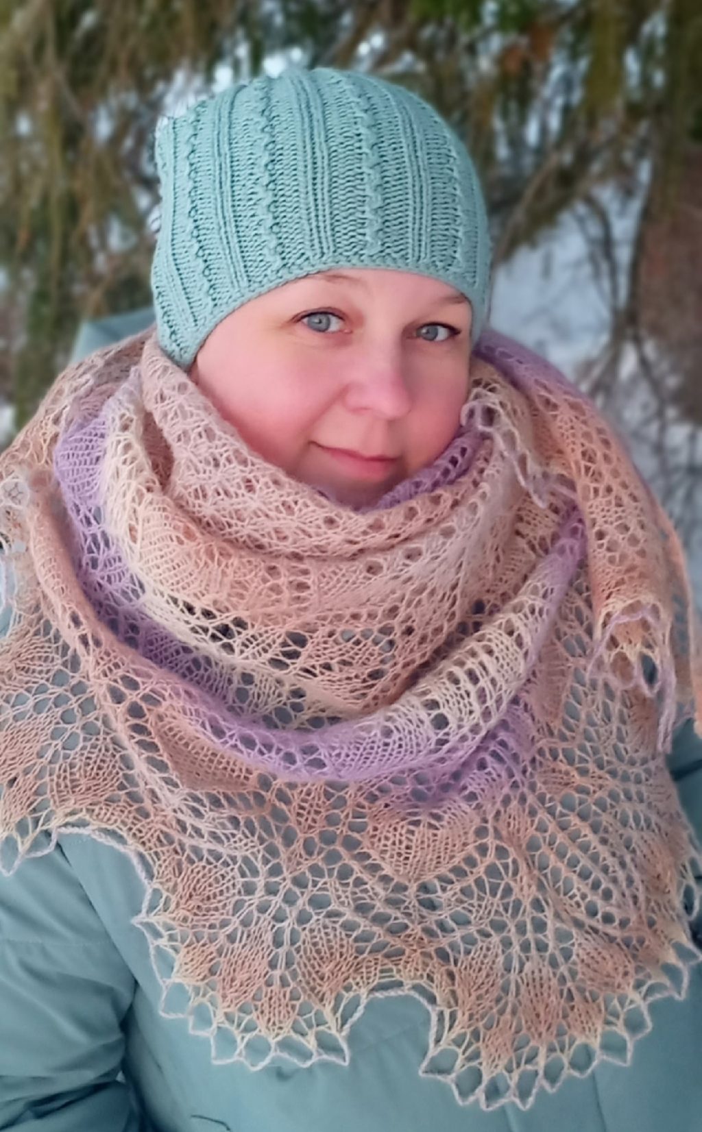Шаль «Царица Севера»