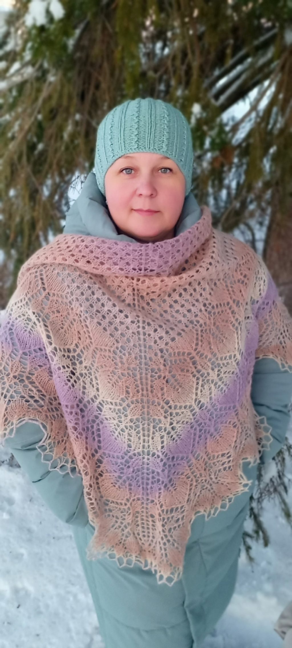 Шаль «Царица Севера»