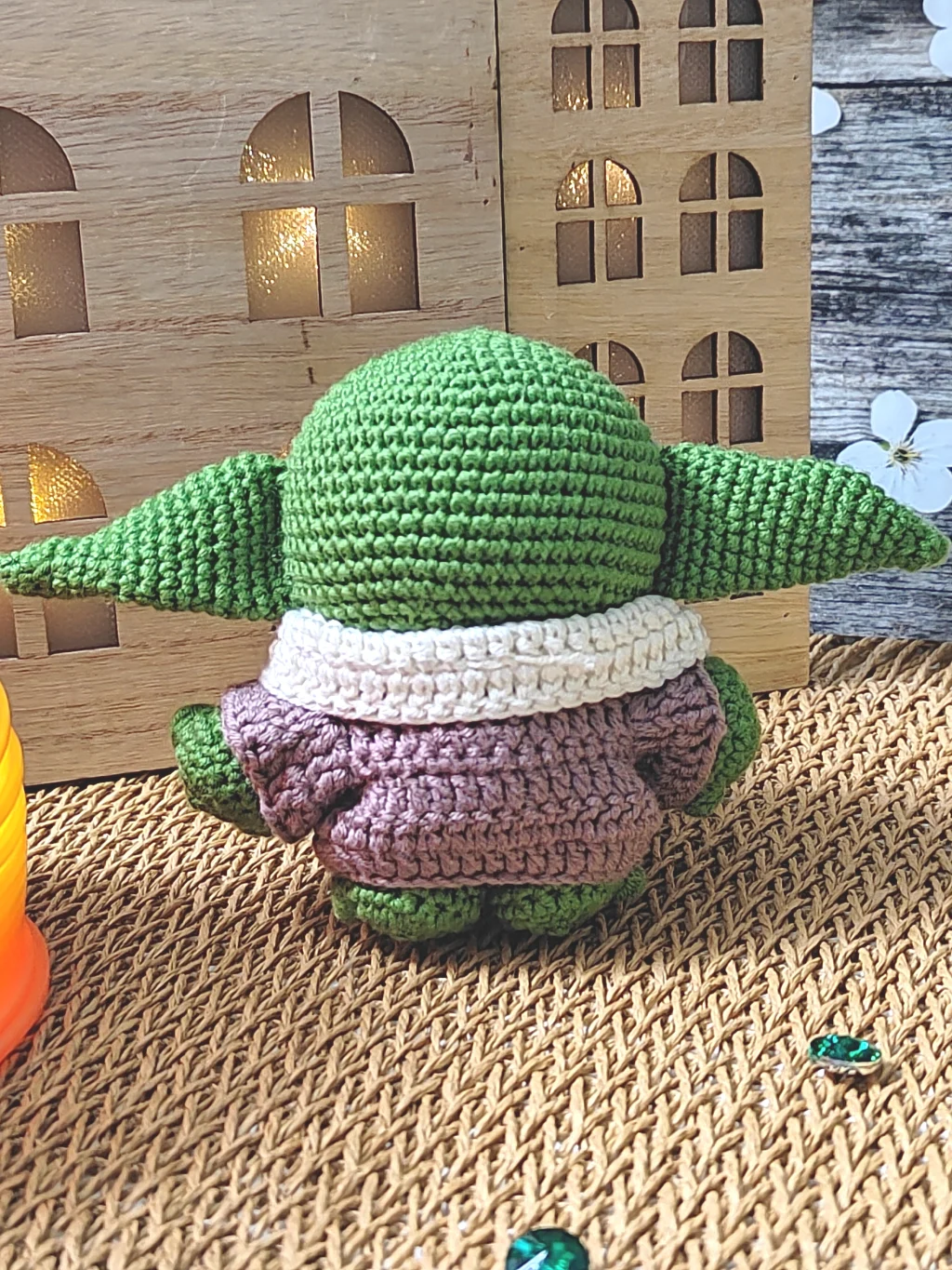 Вязаный малыш Йода Грогу, Baby Yoda
