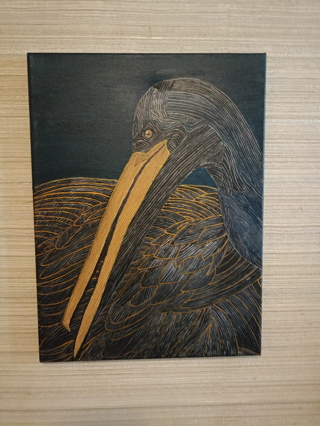Пеликан: ритм штриха
