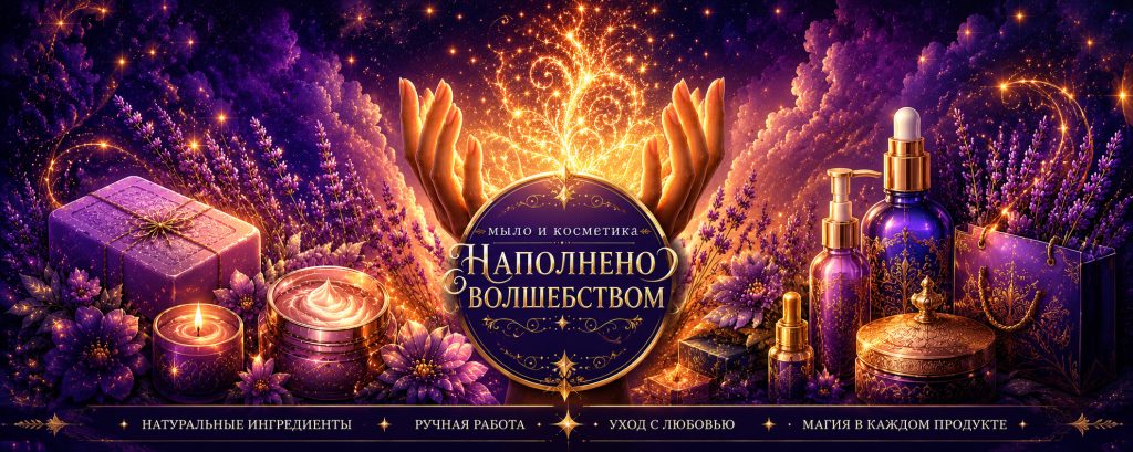 Баннер магазина Наполнено волшебством