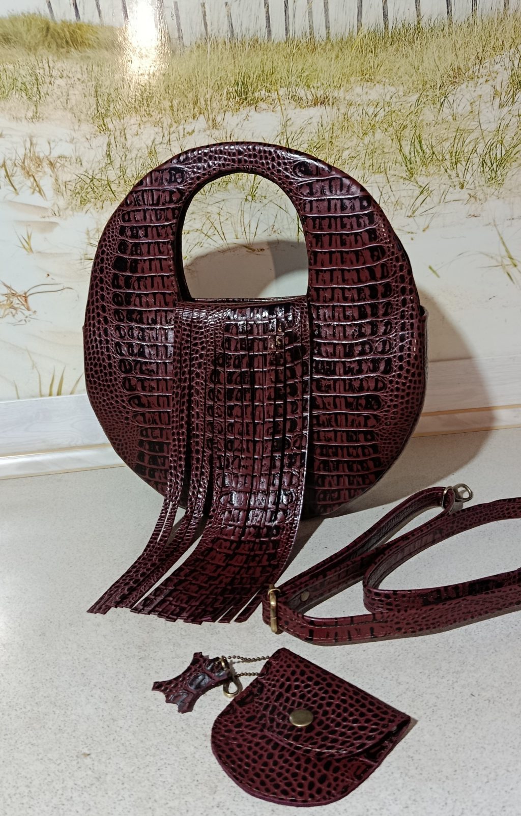 Сумочка с бахрамой