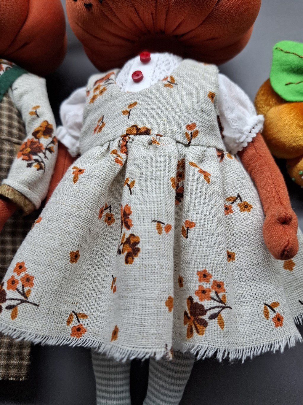 Куклы тыквы