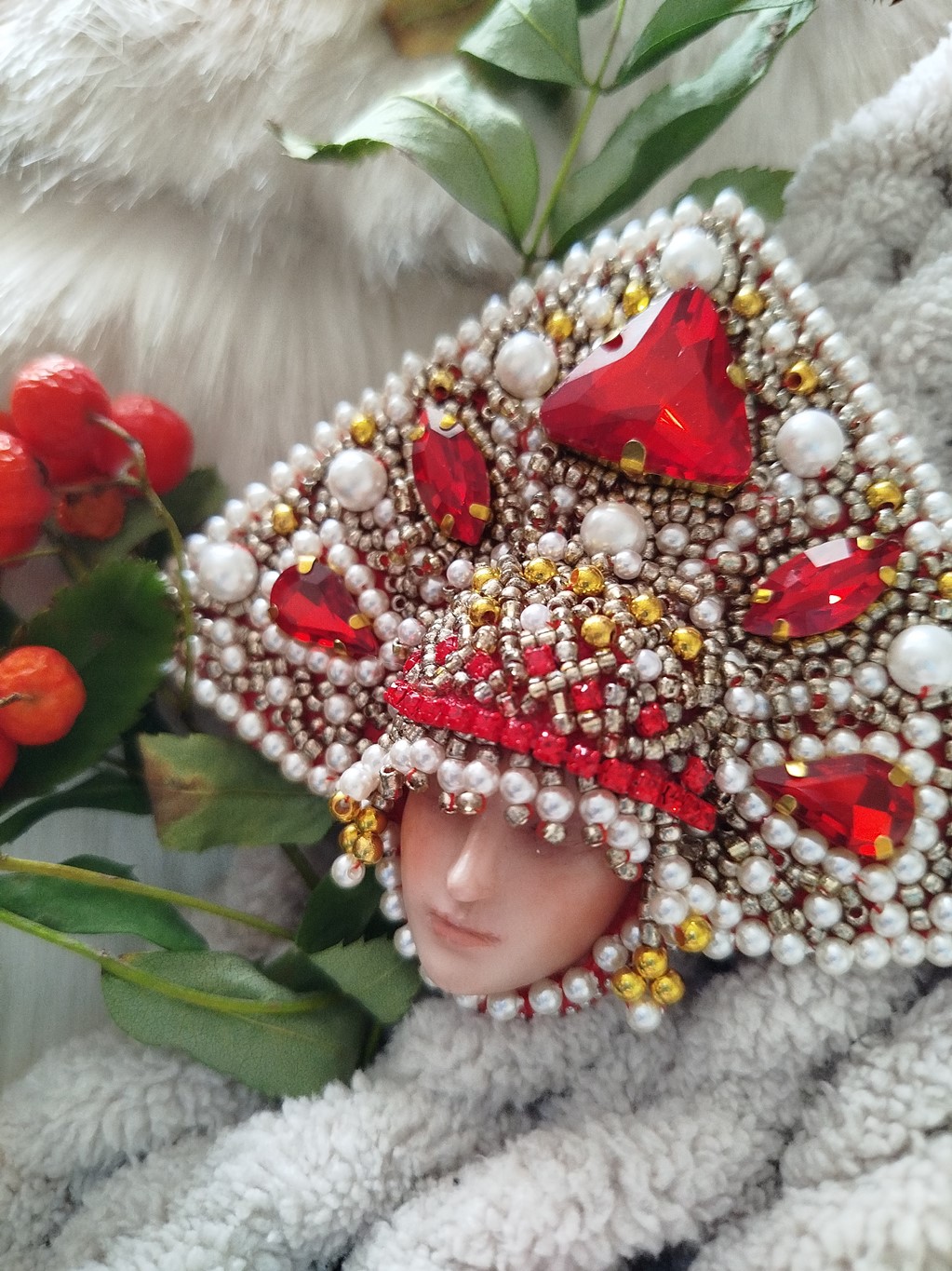 Брошь Марья Искуссница