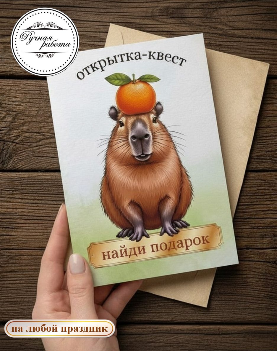 Открытка для денег