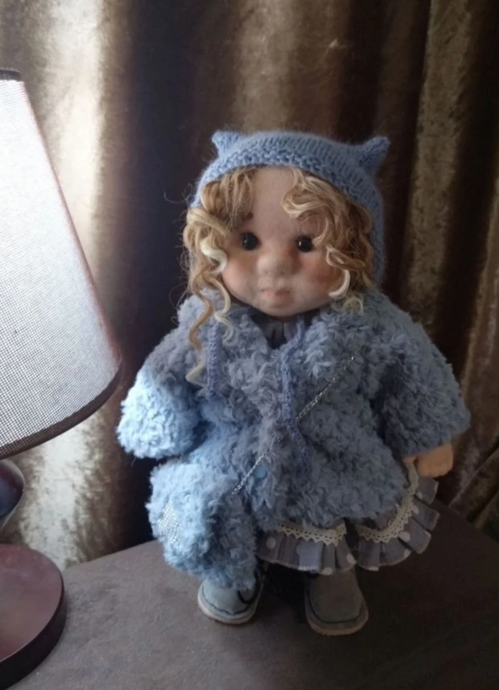 Кукла текстильная