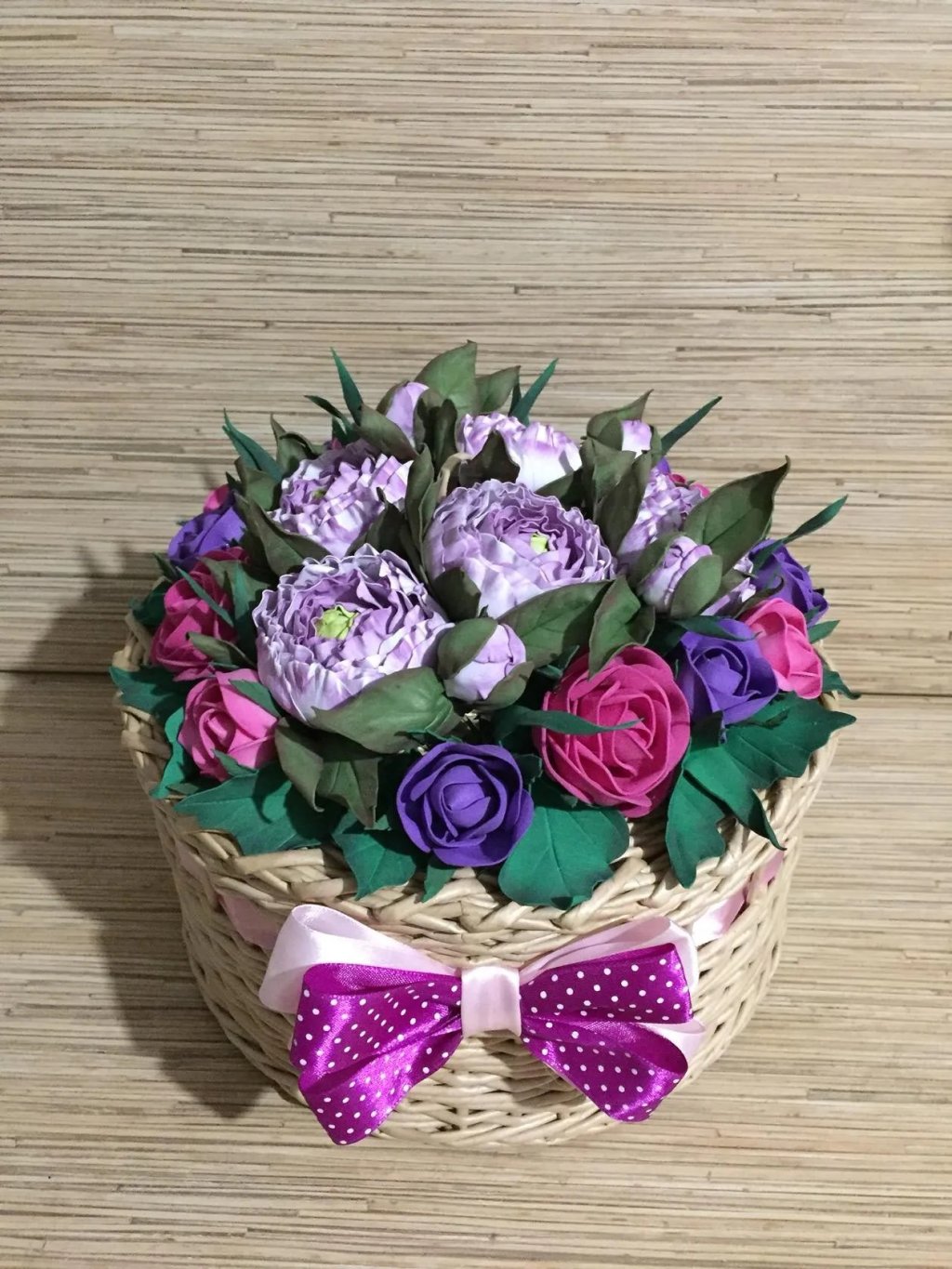 Шкатулка с букетом